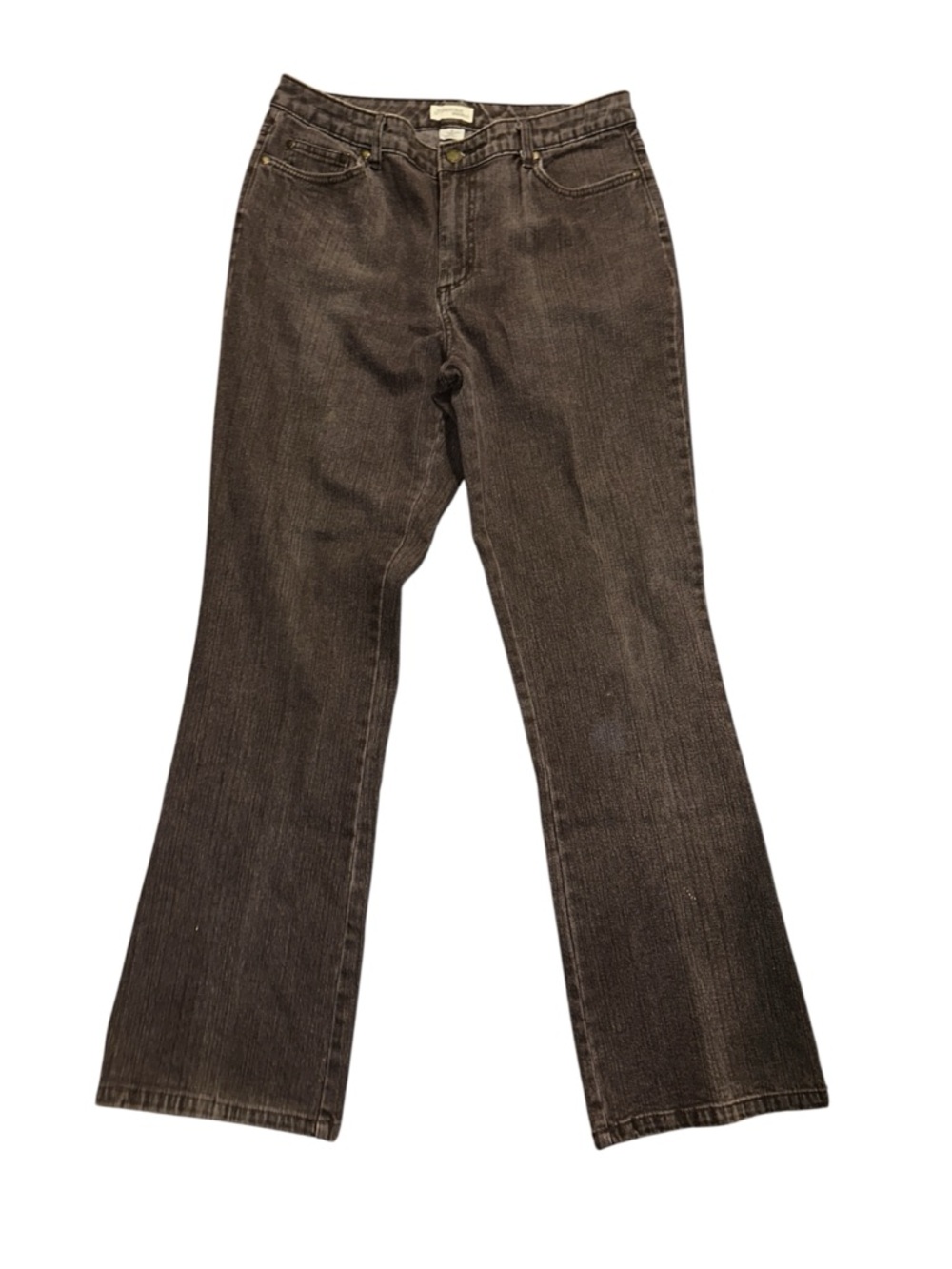 St. John’s Bay Stretch Bootcut Jeans - Dark Wash Brown - Size 10